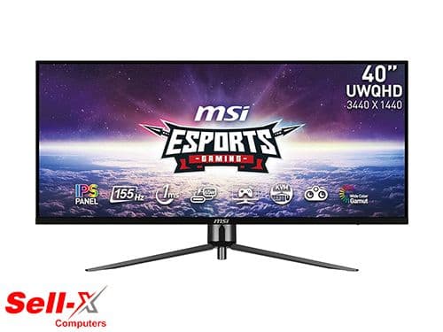 MSI MAG401QR 40 UWQHD IPS 155Hz Gaming Monitor