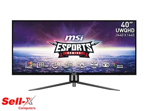 MSI MAG401QR 40 UWQHD IPS 155Hz Gaming Monitor
