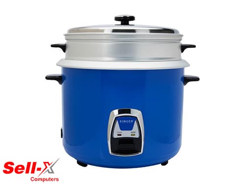 SINGER RICE COOKER BLUE 2.8L