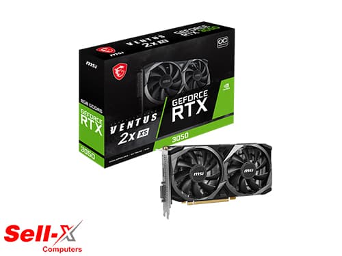 MSI GEFORCE RTX 3050 VENTUS 2X XS 8G OC