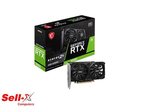 MSI GEFORCE RTX 3050 VENTUS 2X 6G OC