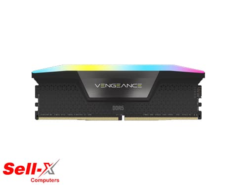 CORSAIR VENGEANCE® RGB 16GB 1X16GB DDR5 DRAM 5600MT/S