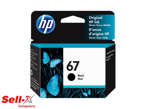 HP 67 BLACK ORIGINAL INK CARTRIDGE