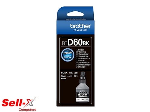 BROTHER BT-D60BK Ink Bottle, 108ml Black
