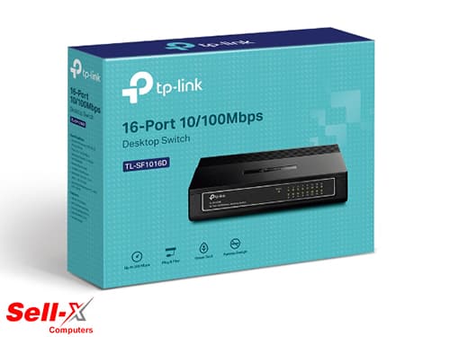 TP-LINK TL-SF1016D 16-PORT 10/100MBPS DESKTOP SWITCH