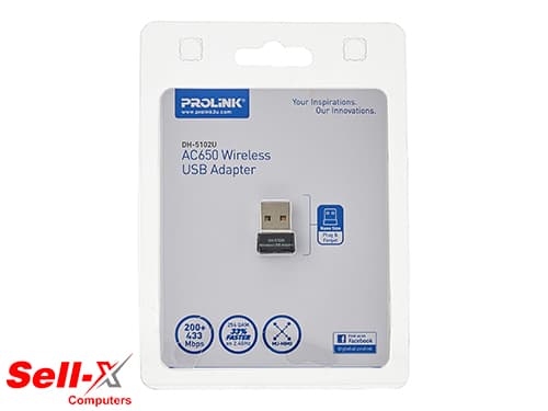 PROLINK DH-5102U AC650 Wireless USB Adapter