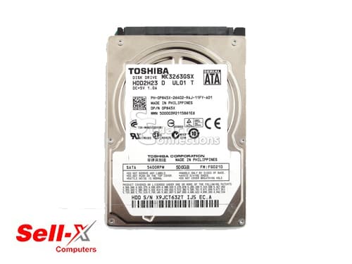 TOSHIBA 500GB Used Laptop Hard Disk