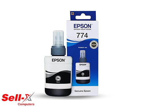 EPSON 774 BK 'T7741' Pigment Black Ink Bottle