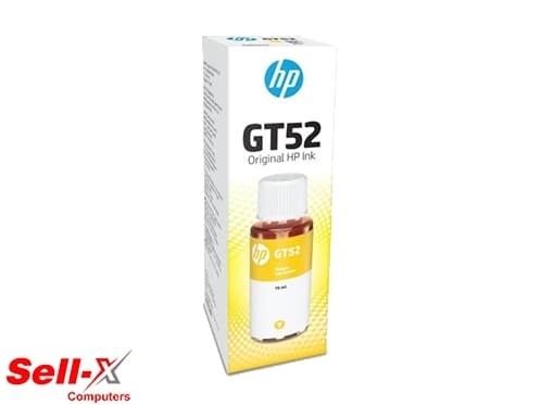 HP GT52 Yellow Original Ink Bottle