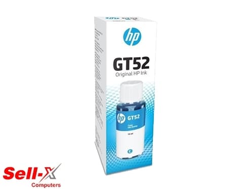 HP GT52 Cyan Original Ink Bottle