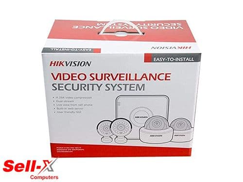 HIKVISION DS-J142I/7104HQHI-K1+4CAM 4-CH H.265 2 MP BULLET KIT