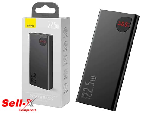 BASEUS ADAMAN METAL DIGITAL DISPLAY QUICK CHARGE POWER BANK 20000MAH 22.5W (2021 EDITION)