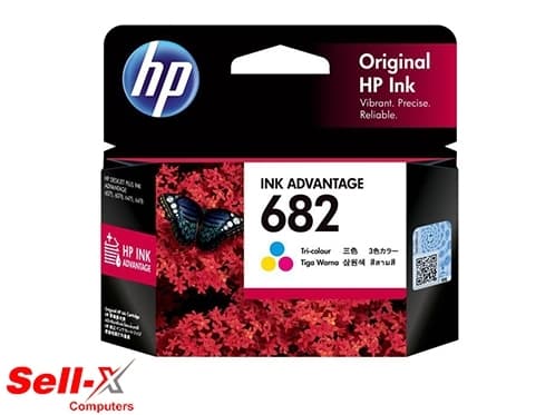 HP 682 Tri-Color Original Ink Advantage Cartridge