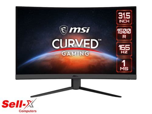 MSI OPTIX G32C4W 31.5" FHD 165HZ CURVED GAMING MONITOR