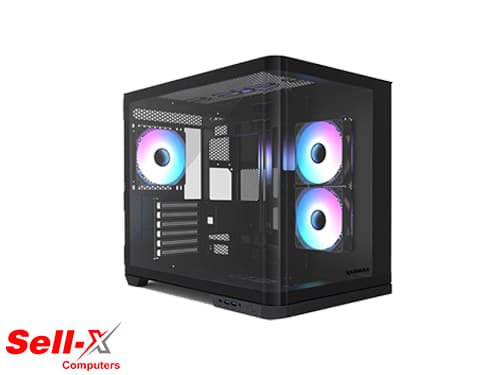 RAIDMAX INFINITA I630 ARGB PANORAMIC CURVED GLASS MID TOWER CASE