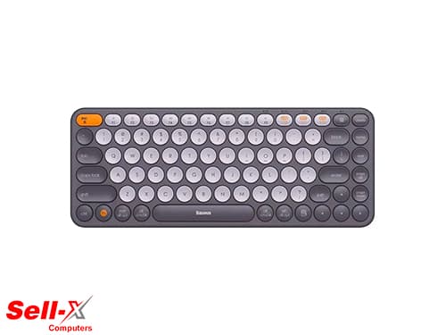 BASEUS K01A WIRELESS TRI-MODE KEYBOARD GREY BLUETOOTH & WIRELESS