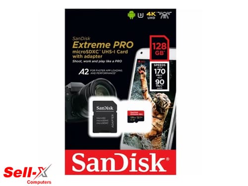 SANDISK EXTREME® PRO MICROSDXC™ UHS-I CARD 128GB