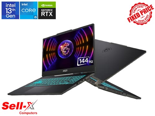 MSI Cyborg 15 A13UC Intel Core i5-13420H 8GB RAM 512GB SSD 15.6-inch FHD 144Hz RTX 3050 Laptop