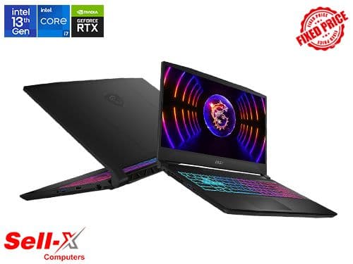 MSI Katana 15 B13VEK Intel Core i7-13620H 16GB RAM 512GB SSD RTX 4050 15.6-inch FHD Laptop Windows 11