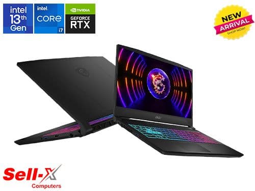 MSI Katana 15 B13VFK Intel Core i7-13620H 16GB RAM 1TB SSD RTX 4060 15.6-inch FHD Laptop