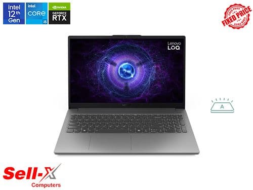 Lenovo LOQ ESSENTIAL 15IAX9 Intel Core i5-12450HX 16GB RAM 512GB SSD RTX 3050 15.6-inch FHD Laptop