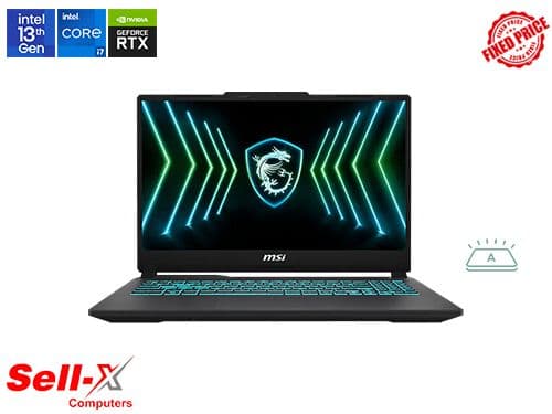 MSI Cyborg 15 Black Edition A13UDX Intel Core i7-13620H 16GB RAM 512GB SSD 15.6-inch FHD RTX 3050 Laptop
