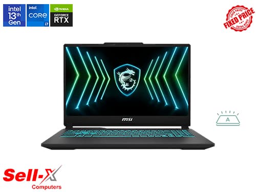 MSI Cyborg 15 Black Edition A13UDX Intel Core i7-13620H 16GB RAM 512GB SSD 15.6-inch FHD RTX 3050 Laptop