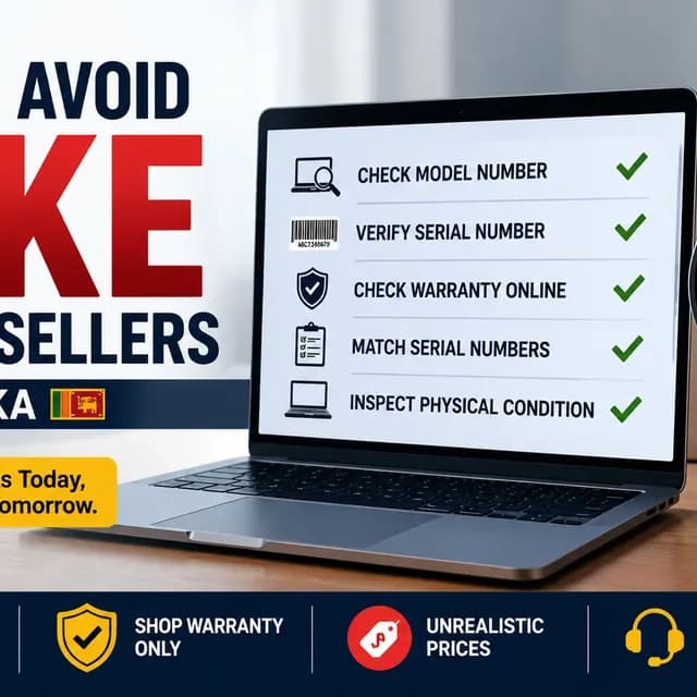 How To Avoid Fake Laptop Sellers In Sri Lanka