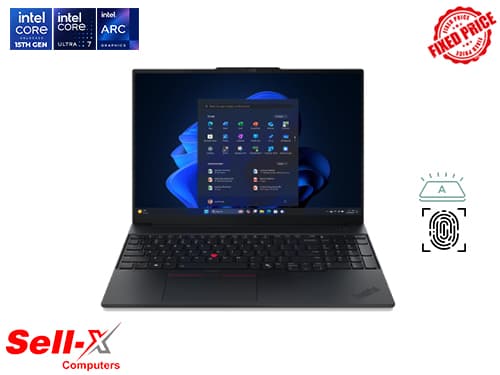 ThinkPad E16 Gen 3 Ultra 7 255H 16GB RAM 512GB SSD 16-inch IPS DOS Laptop