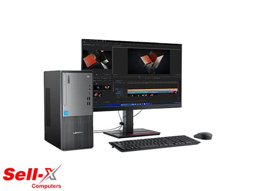Lenovo ThinkCentre neo 50t Gen 5 i5-14400 8GB 512GB NVMe SSD Desktop with D19-10 Monitor