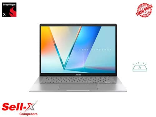 ASUS Vivobook S14 S3407QA Snapdragon X 16GB RAM 1TB SSD 14-inch FHD OLED Laptop