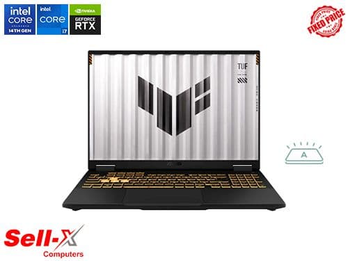 ASUS TUF Gaming F16 FX608JHI Intel Core i7-14650HX 16GB RAM 512GB SSD NVIDIA RTX 5050 16-inch Full HD IPS Laptop Windows 11