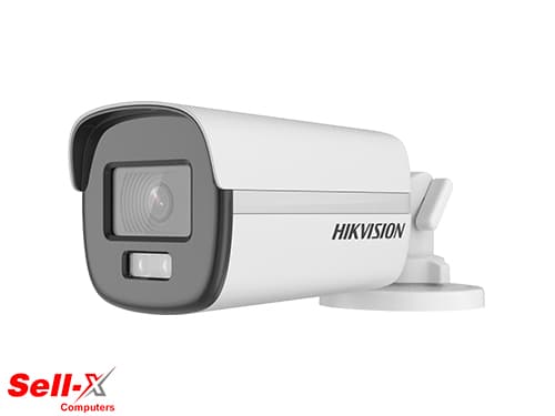 HIKVISION DS-2CE12DF0T-LFS 2 MP SMART HYBRID LIGHT WITH COLORVU FIXED BULLET CAMERA