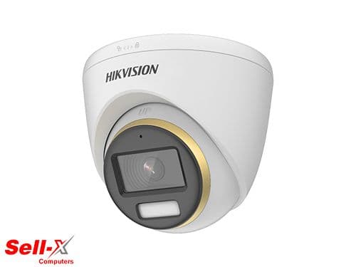 HIKVISION DS-2CE72DF3T-FS 2MP ColorVu Audio Fixed Turret Camera