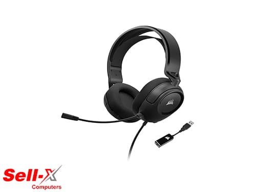 CORSAIR HS35 SURROUND V2 MULTIPLATFORM GAMING HEADSET-CARBON