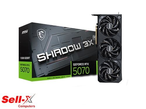 MSI GEFORCE RTX 5070 12G SHADOW 3X OC