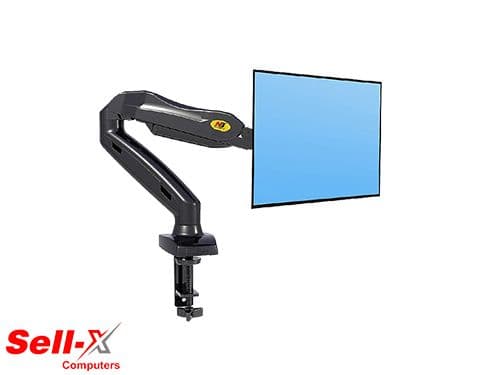 NB F80 17-30" Ergonomic Gas Spring Desk Mount