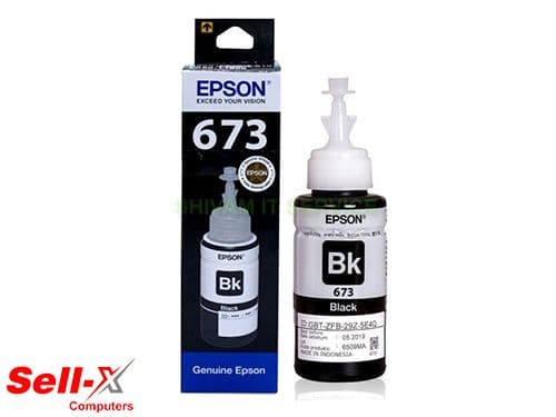 EPSON 673 Black Ink Bottle