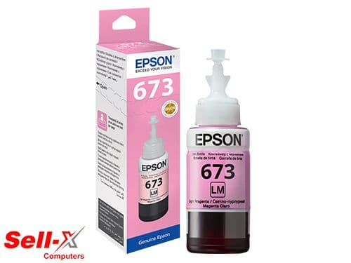 EPSON 673 LIGHT MAGENTA INK BOTTLE