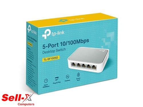 TP-LINK TL-SF1005D 5-Port 10/100Mbps Desktop Switch