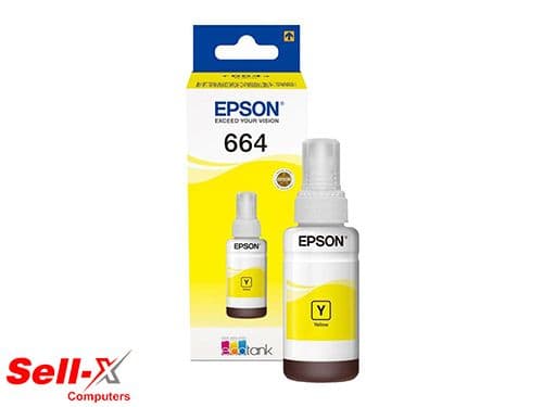 EPSON 664 Yellow Ink Bottle