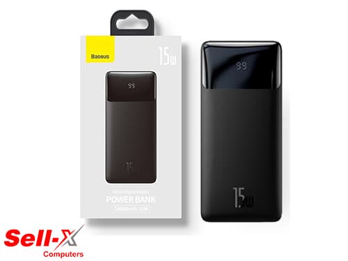 BASEUS BIPOW 20000MAH 15W DIGITAL DISPLAY POWER BANK BLACK