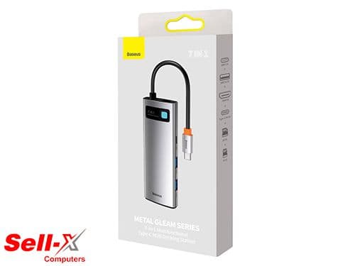 BASEUS Metal Gleam Series 7-in-1 Multifunctional Type-C Hub Docking Station