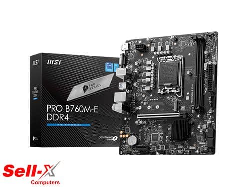 MSI PRO B760M-E DDR4 Motherboard