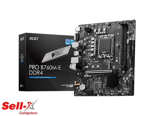 MSI PRO B760M-E DDR4 Motherboard