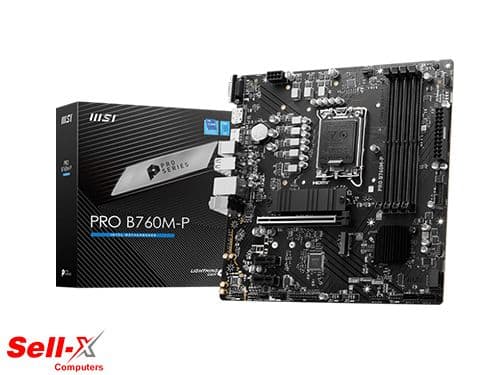 MSI PRO B760M-P DDR4 Micro ATX Motherboard
