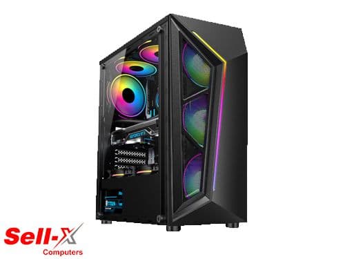 RUIX V8 BLACK GAMING CASE