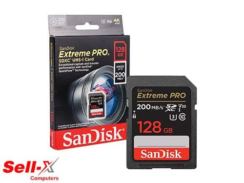 SANDISK EXTREME PRO® SDHC UHS-I 128GB CARDS