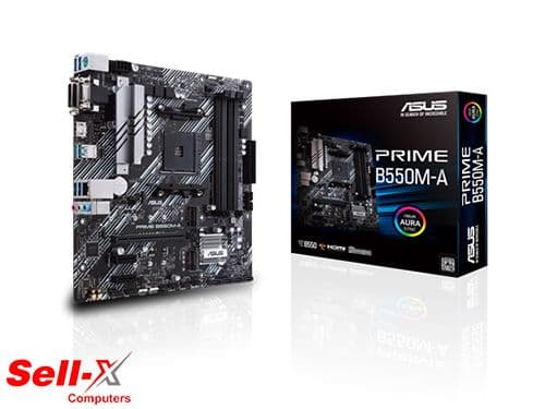 ASUS PRIME B550M-A AMD B550 Micro ATX Motherboard