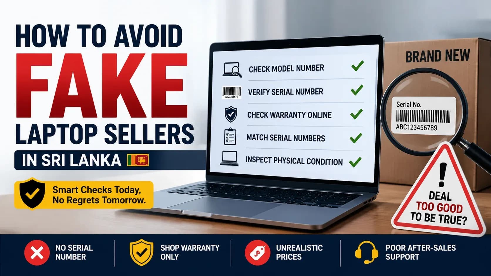 How To Avoid Fake Laptop Sellers In Sri Lanka